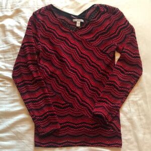 Dana Buchman long sleeved shirt